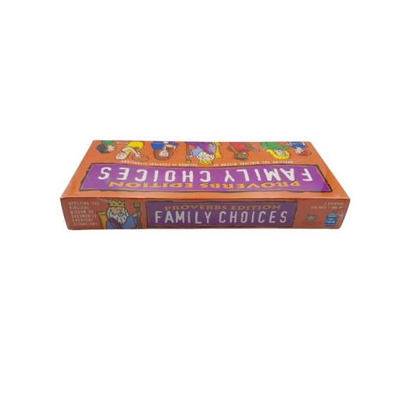 VTG Family Choices Proverbs Edition Faith Kidz Board Game Family Night - Picture 5 of 13